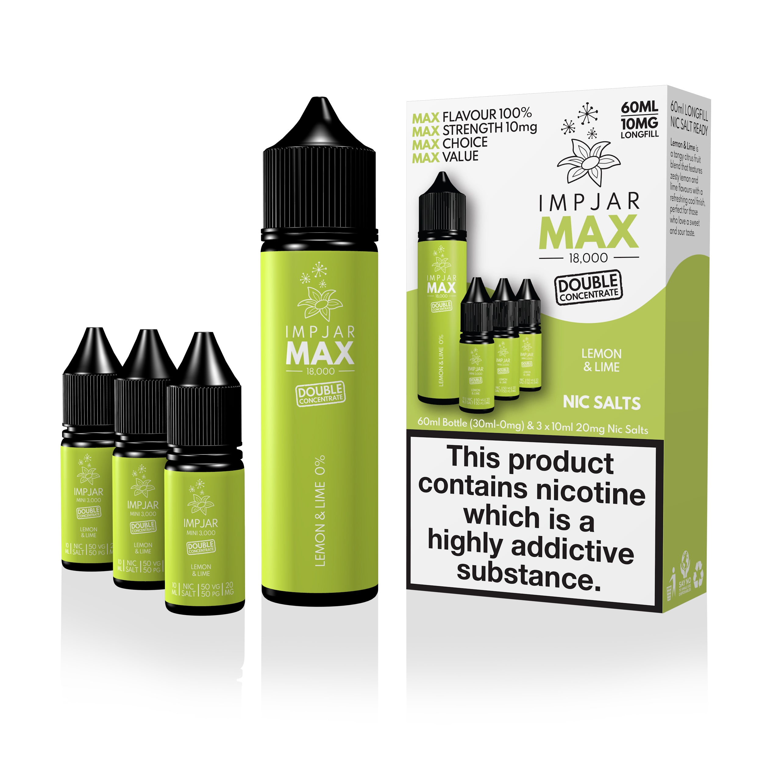 Imp Jar 60ml Shortfill Lemon & Lime Pack – Imp Jar Retail